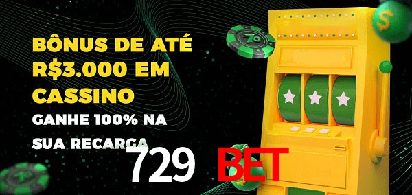 729 bet melhor bônus de depósito