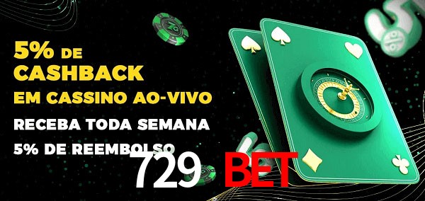 Promoções do cassino ao Vivo 729 bet